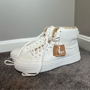 Superdry Vegan White High-Top Sneakers